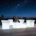 Modern Design Outdoor Furniture LED Chair Wholesales Plastic Furniture for Hotels