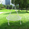 GodsWord Garden Swing Seat for Kids Cotton Rope Hammock Chair Children Swing Platform for Patio Tree Hanging Swing Flying