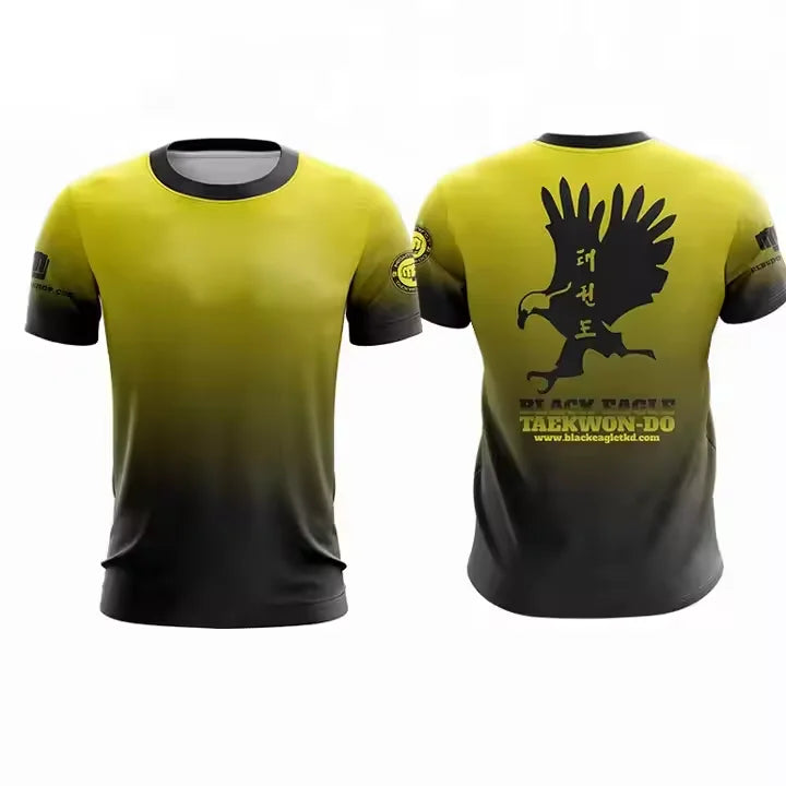 Roadstar 100% Polyester Sublimation Printed Quick Dry Men event  t shirts