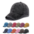 Washed Hat Embroidery logo European Cap Soft Cap Printing LOGO Women and Men Baseball Cap