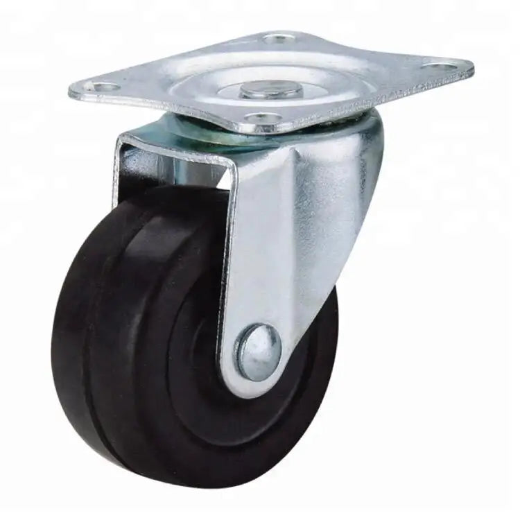 2inch 50cm Furniture Small Caster Universal Wheel Industrial Rubber Silent Wheels Cart Casters