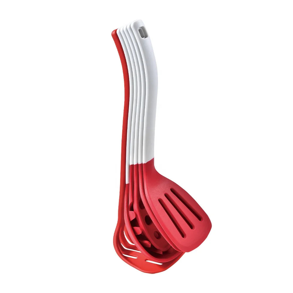 Europe Style Cooking Kitchen Utensils Set for Nonstick Cookware 6 Pieces Silicone Utensils Tools Set  for Nonstick Cookware