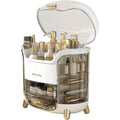 Multifunctional Cosmetic Jewelry Skin Care Product Storage Box Transparent Dustproof and Waterproof Desktop Cosmetic Storage Box