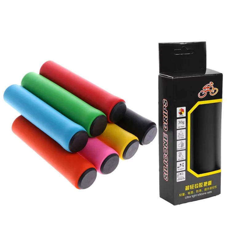 Bike Grips Ultralight Silicone Material MTB Anti-slip Bicycle Handlebar Grips