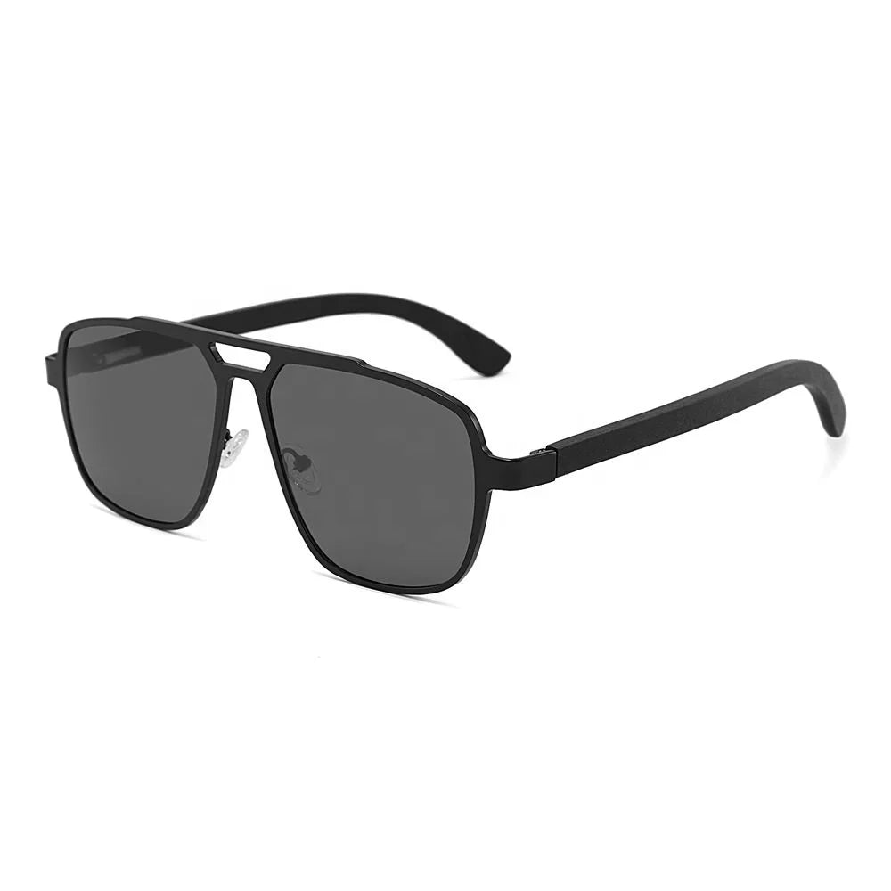 Mens Gafas Pilot Sun Glasses Walnut Wood Sunglasses 2024 Dark Polarized Lenses Good UVA/UVB Glasses for Women