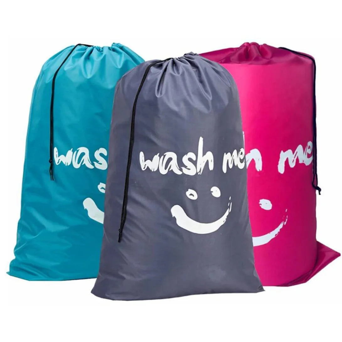 Wholesale Extra Large Printed Travel Dirty Clothes Machine Washable Laundry Bag with Laundry Bag