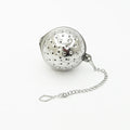 WELAND Golf Ball Shape Stainless Steel Tea Infuser Strainer with Chain