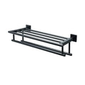 Stainless steel bathroom towel rack wall hanging bath towel toilet rack bathroom storage rack
