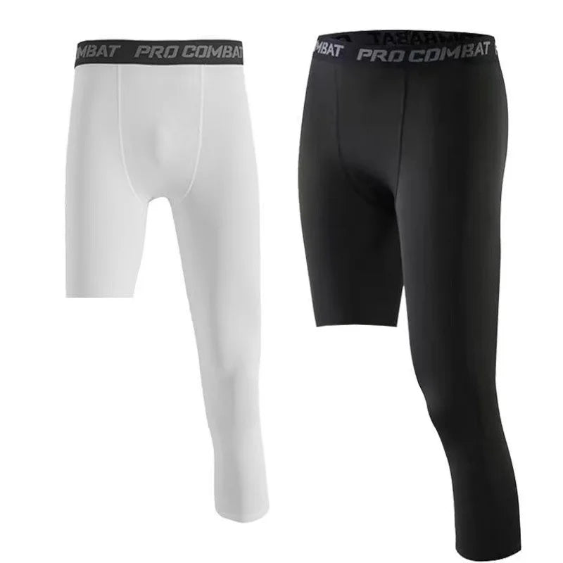 Gyms Training Quick Drying Tight Trousers Sportswear Leggings Running Fitness Track Pants for Men