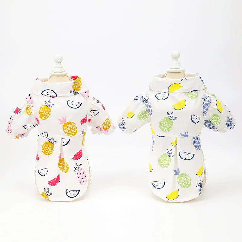 Designer Dog Shirts Camisa Polo Perros Ropa Travel Clothing Pet Dresses Pet Shop Roupas Pet Dog Puppy Shirts Clothes