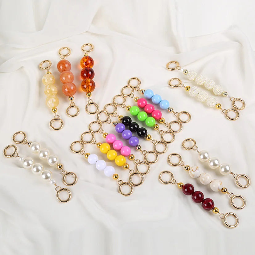 Deepeel AL084 DIY Bag Accessories Plastic Purse Chains & Acrylic Bag Handles Extension Chain for Handbags & Purses