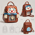 Custom Circus Ita Bag Clear Window Ita Backpack with Shoulder Strap Crossbody Design Cosplay Events Itabag