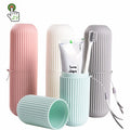 Wholesale Chinese Mouthwash Travel Portable Plastic Toothbrush Toothpaste Holder Wash Cup