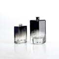 Customized Empty High Quality 50ml 100ml Square Glass Perfume Bottle with Pump Sprayer