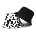 Cow Pattern  Pattern Fisherman Fashion Hats Female Summer Outdoor Sports Surf Beach Popular Summer Reversible Packable Caps Hats