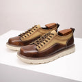 New Arrival Light Weight Men's Outdoor Casual Shoes Retro Plus Size Big Toe Flat Design for Comfort Winter Spring