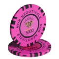Factory Pro Sublimation Blank Premium Venerati Ept Ceramic Clay Monte Poker Chips Set for Custom Flush Poker Chip