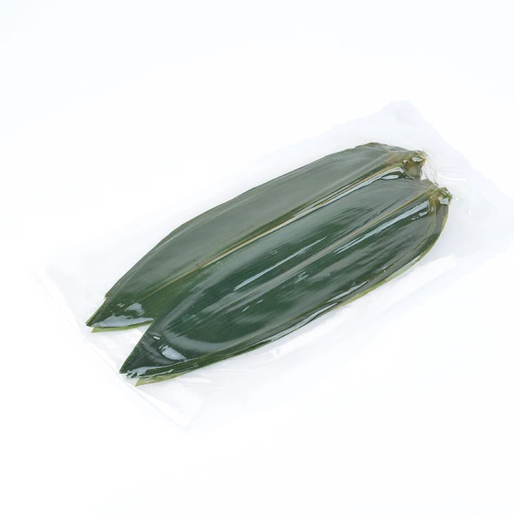 Vacuum Packaging Indocalamus Leaf Sushi Sashimi Decorative Plates Dedicated Fresh Bamboo Leaves