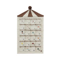 Xmas Pockets Advent Calendar Monogram Fabric Advent Calendar Christmas Decoration Calendars