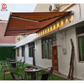 Outdoor Telescopic Sunshade Made of Aluminum Alloy Material With Waterproof and Customizable Logo Easily Assembled
