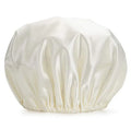 Hot Sale Double Layer Satin  Bath Shower Cap Make up Spa Caps