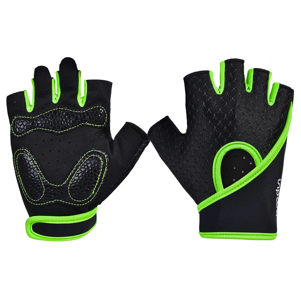 2026 New Arrival Half-Finger Non-Slip Hand Grips Fitness Gloves for Weight Lifting Gym Unisex