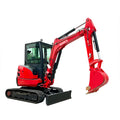 EPA/EURO 5 Chinese  Mini Excavator 2 Ton 1 Ton 1.7 Ton Excavator Cabin Mini Digger for Sale