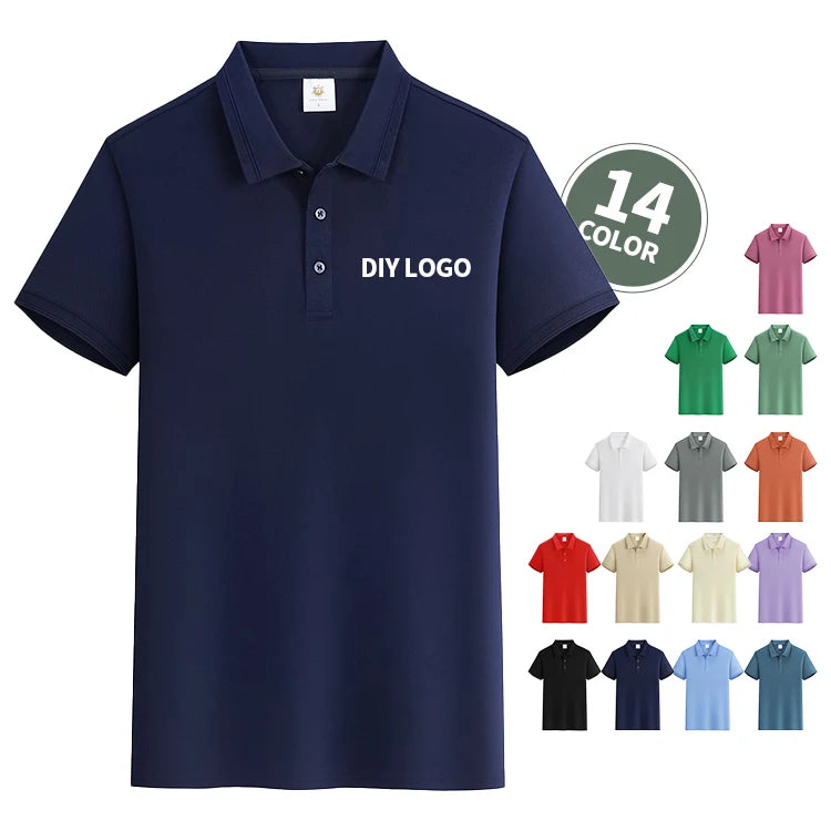 Hot Sale Blank  New Fashion Golf Shirts Custom Wholesale Plain T Shirt Mens Polo Shirts