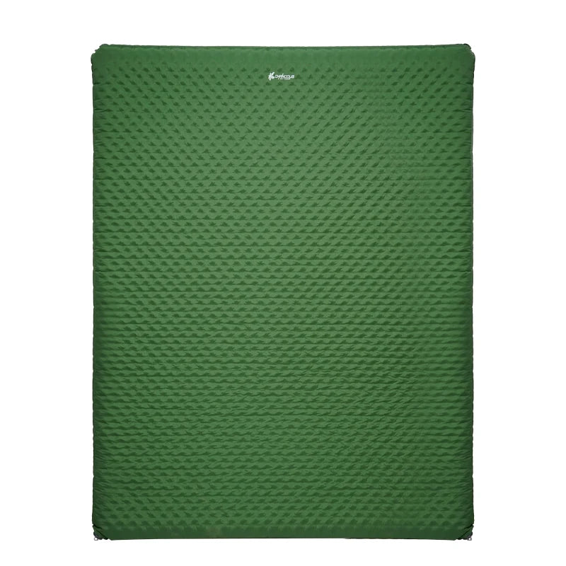 Outdoor Double Folding Sleeping Mat Camping Tent Mattress Sleeping Pad 10cm Thick Self Inflating Camping Sleeping Pad Foam Mat