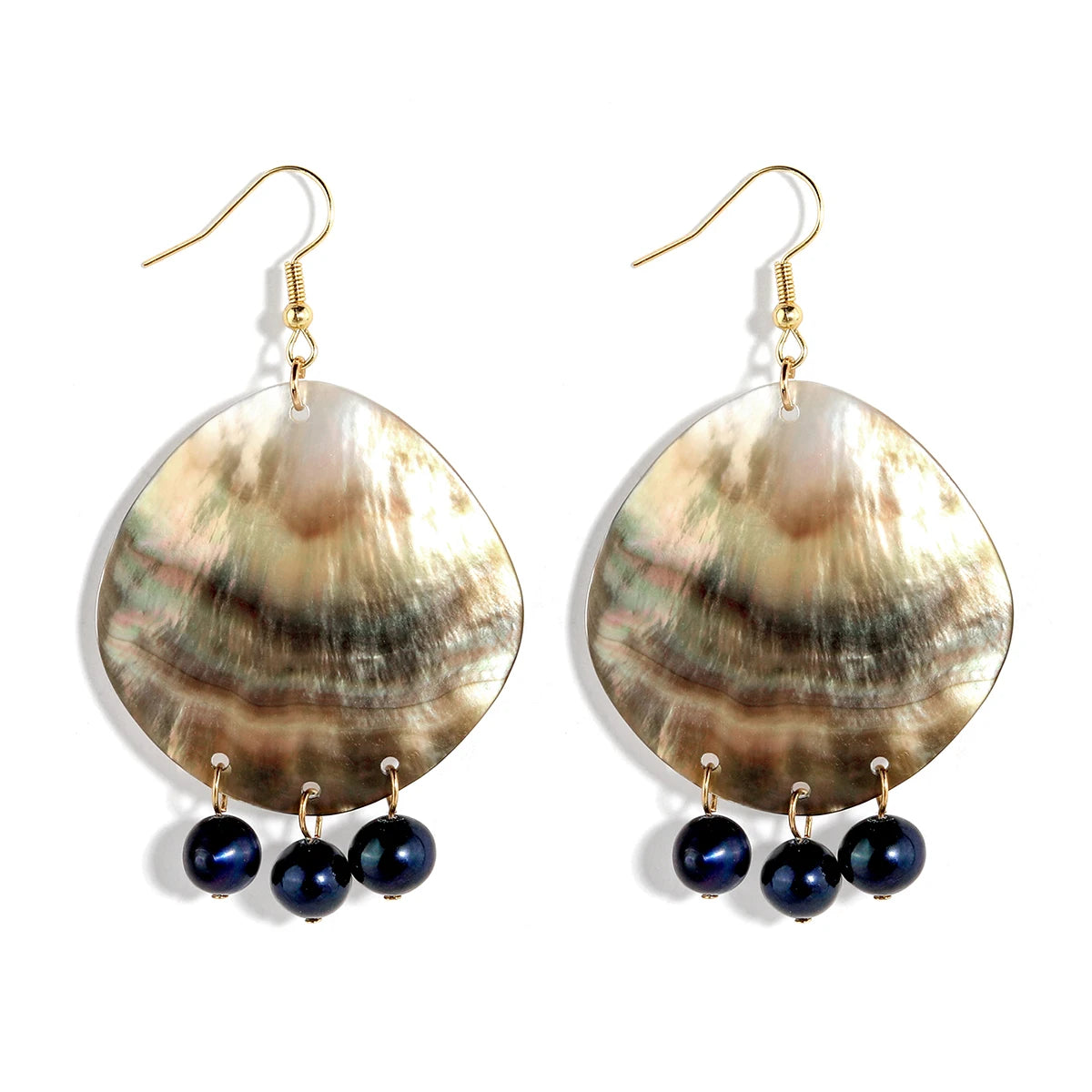Latest Hawaiian Samoa Vintage Pearl Tassels Earrings Trending Products 2023 New Arrivals
