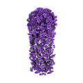 80cm Wisteria Vine Violet Ivy Artificial Flowers Hanging Basket Decor for Christmas Home Graduation Mother's Day New Year