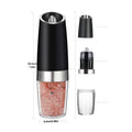 Stainless Steel Electric Pepper Grinder Salt Mill with Adjustable Coarseness Ceramic Mechanism