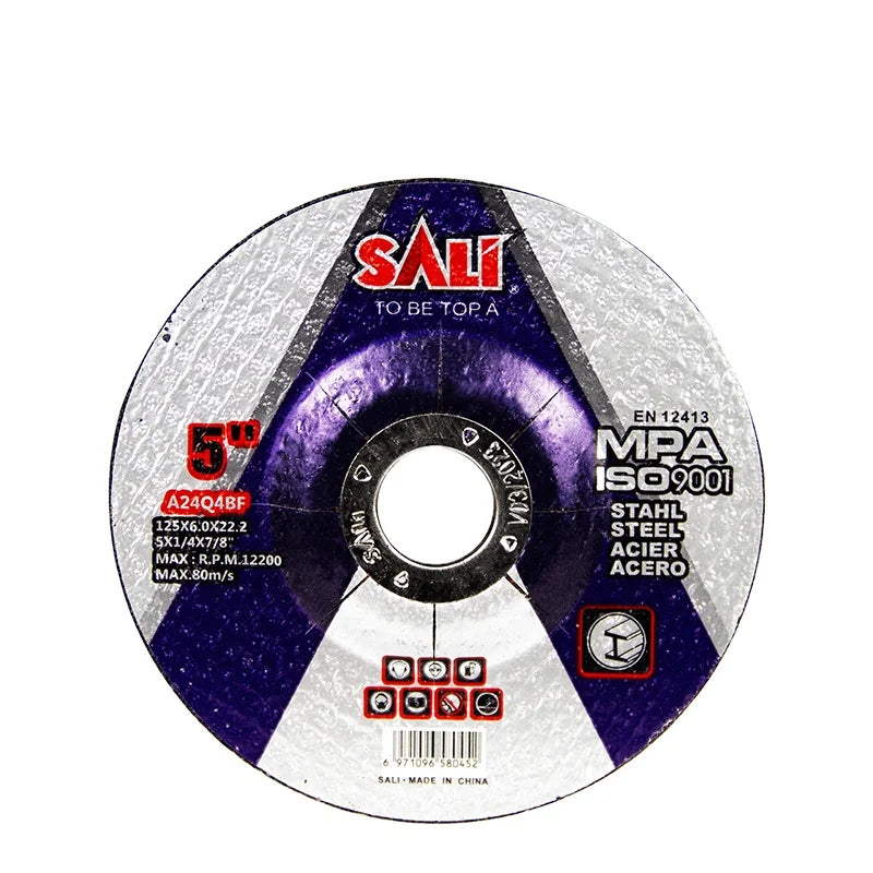 For 125mm Aluminum Oxide Abrasive Discs for Angle Grinder-Durable & Sharp Cutting Wheels OEM
