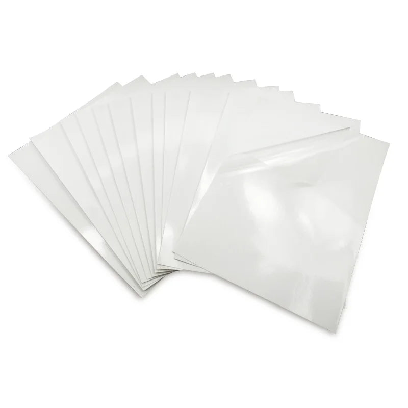 High Sticky Printable Matte or Glossy Self Adhesive Sheet A4 Sticker Paper PP BOPP Labels Waterproof Carton Package Silicone