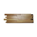 For Modern Design Solid Wood Peel and Stick Decorative Wall Panels with Geometric Patterns Brushed Finish for Hotels Villas