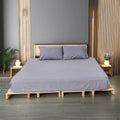 RFID Shielding Conductive Grounded Fitted Sheet King Size 10% Silver Fiber 90% Organic Cotton-White Soft Earth Well Bed Home