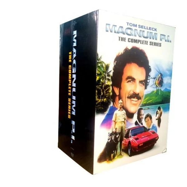 DVD BOXED SETS MOVIES TV Show Films Manufacturer Factory Supply  Magnum PI  P.I  the Complete Season 1-8 42DVD  Complete Series