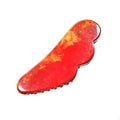 Huiying Popular Sell Jagged Mookaite jasper Guasha Tool Wing Shape Good Health Jagged Guastone