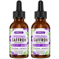 OEM Saffron Supplements Saffron Extract Liposomal Drops with Ashwagandha Turmeric Magnesium Zinc Vitamin B12 & D3 for Mood