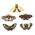 Hot-selling Butterfly Brooch Enamel Brooch Shirt Lapel Bag Funny Badge Cartoon Jewelry Gift for a Friend Decorative Clothing