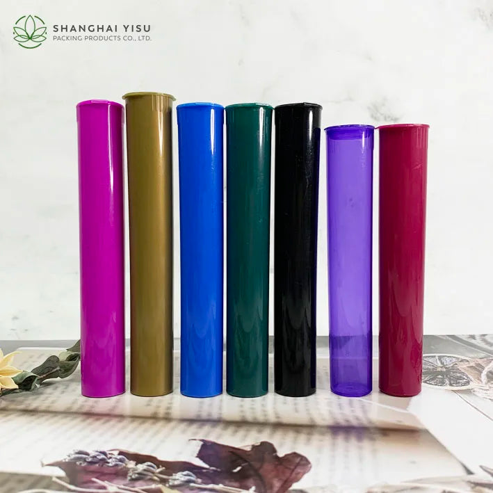 Custom Packaging Plastic Tube Pop Top CR Containers
