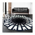 3D Optical Illusion Area Rugs Geometric Swirl Pattern Carpets Bathroom Office Decor Rugs Indoor Floor Mats