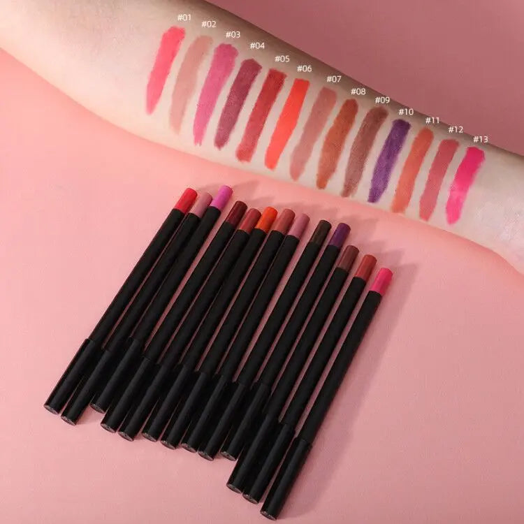 Wholesale Good Price Cruelty Free Cream Brown Vegan Lip Liner Private Label Lip Liner Pencil