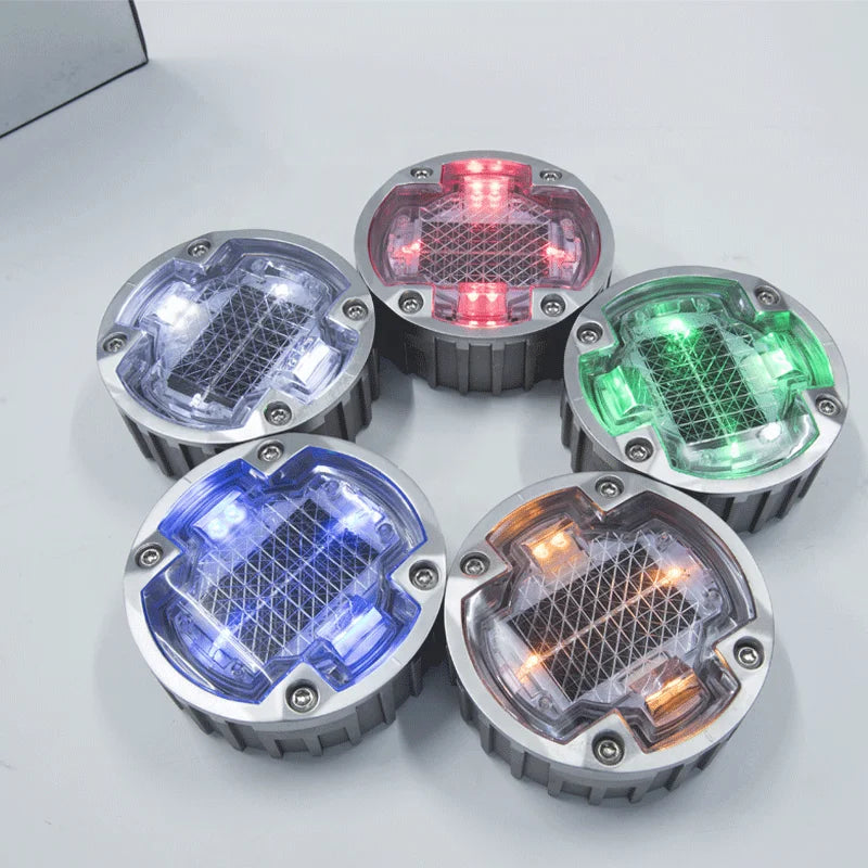 Philippines150mm 147mm 30 Tons Powered Aluminium Cat Eye Solar Pavement Marker Led Light Driveway Il300 Solar Traffic Road Stud