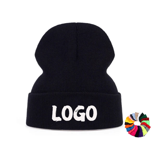 Custom Design Your Own Men Winter Beanie Hat Backwood Beanies