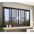 Cheap Modern Vertical Electric Small Aluminum Sliding Windows Opener Stainless Steel Screen Netting for Hotels in Ghana