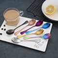 Silver Black Rose Gold Brass Shell Shape Design Metal Stainless Steel 410 Spoon for Drinking Coffee Tea