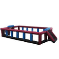 Free air Ship to Door Interactive Inflatables Football Arena Outdoor Portable Inflatable Soccer Field