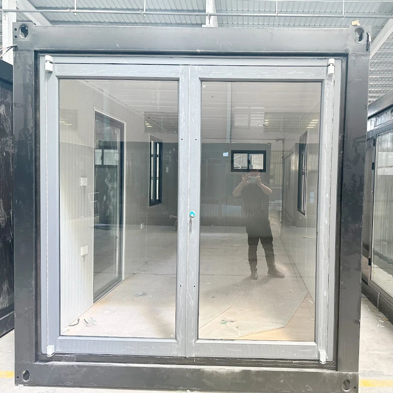 Folding Container House with Wheels Push-pull Ready to Use Supports Brand LOGO Customization