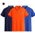 Custom Printing Logo Polo T-shirts Uniform 100% Polyester Plus Size Blank Plain Sports Golf Polo Shirts for Men's